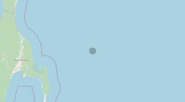 Terremoto Russia [Sea] – Magnitudo 6.4