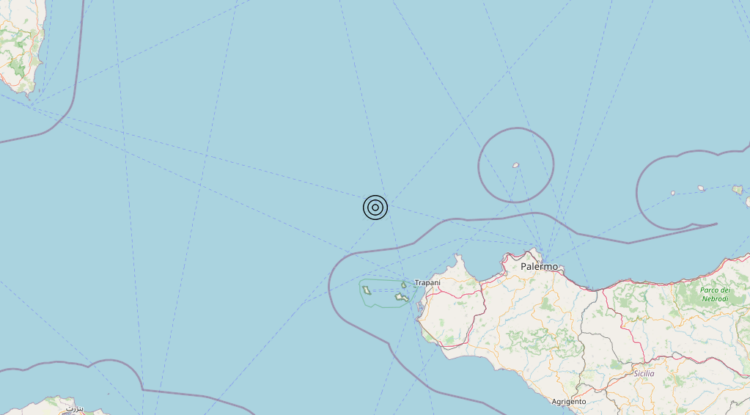 Terremoto Tirreno Meridionale (MARE) – Magnitudo 3.1