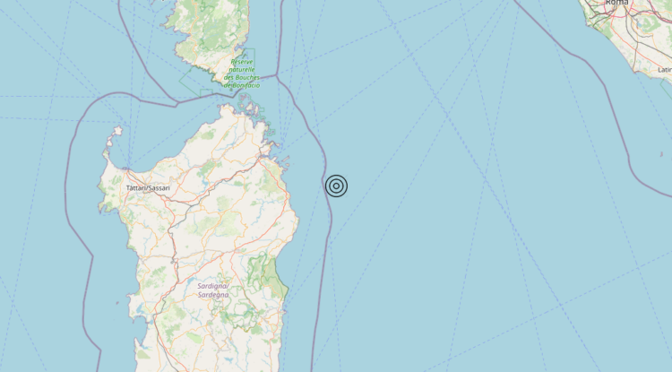 Terremoto Tirreno Centrale (MARE) – Magnitudo 3.3