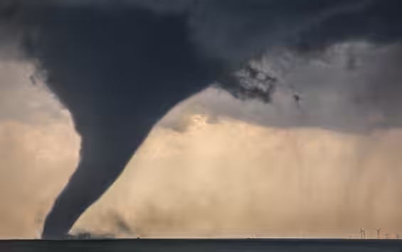 Tornado in autunno