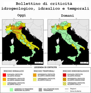 Bollettino di allerta meteo del 05/09/2024