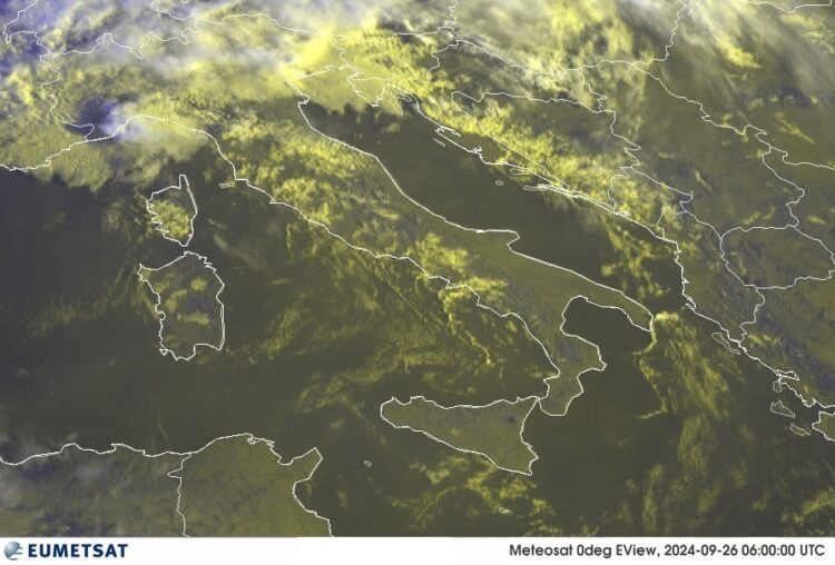 METEO AM, previsioni del tempo in Italia per il giorno 26/09/2024