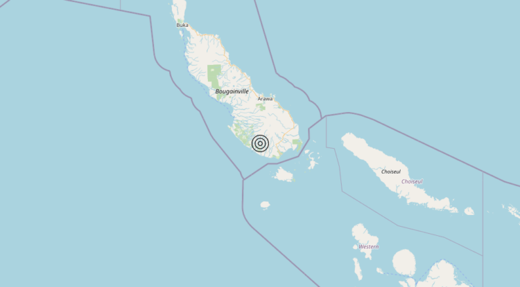 Terremoto Papua New Guinea [Land] – Magnitudo 6.4
