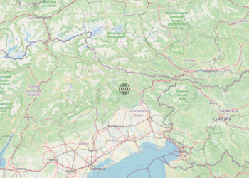 Terremoto 5 km NE Tramonti di Sopra (PN) – Magnitudo 3.0