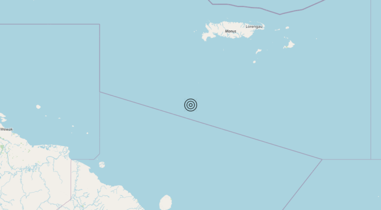 Terremoto Papua New Guinea [Sea] – Magnitudo 6.2