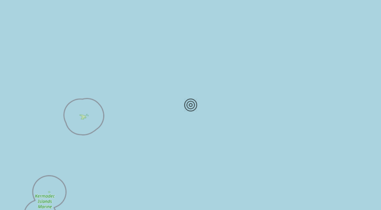 Terremoto New Zealand [Sea] – Magnitudo 6.1