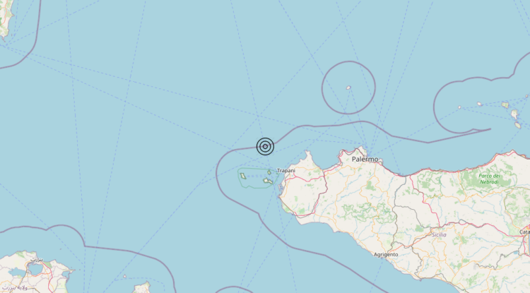 Terremoto Tirreno Meridionale (MARE) – Magnitudo 4.1