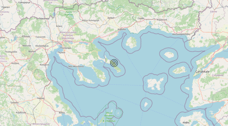 Terremoto Greece [Land] – Magnitudo 4.6