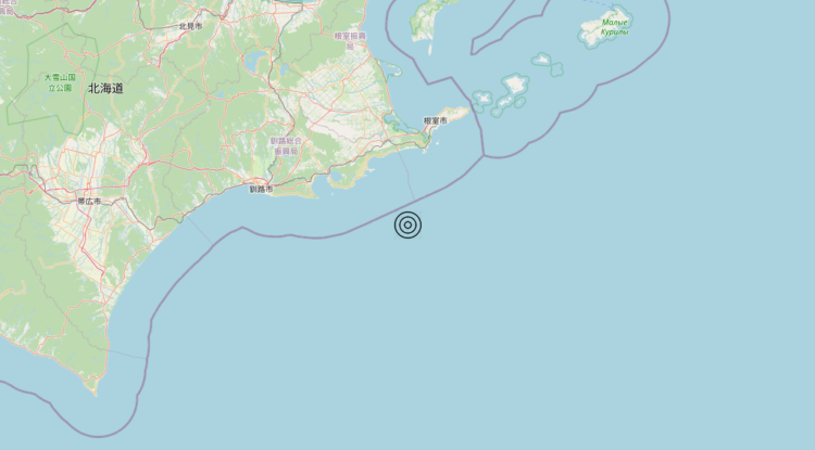 Terremoto Japan [Sea] – Magnitudo 5.5