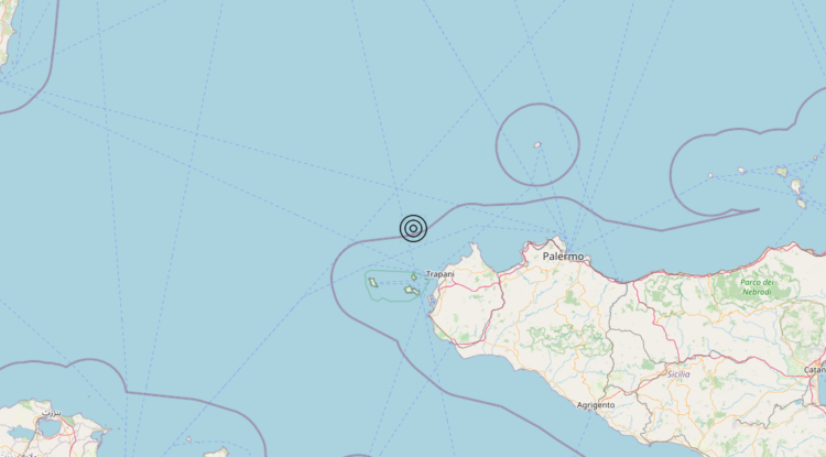 Terremoto Tirreno Meridionale (MARE) – Magnitudo 3.2