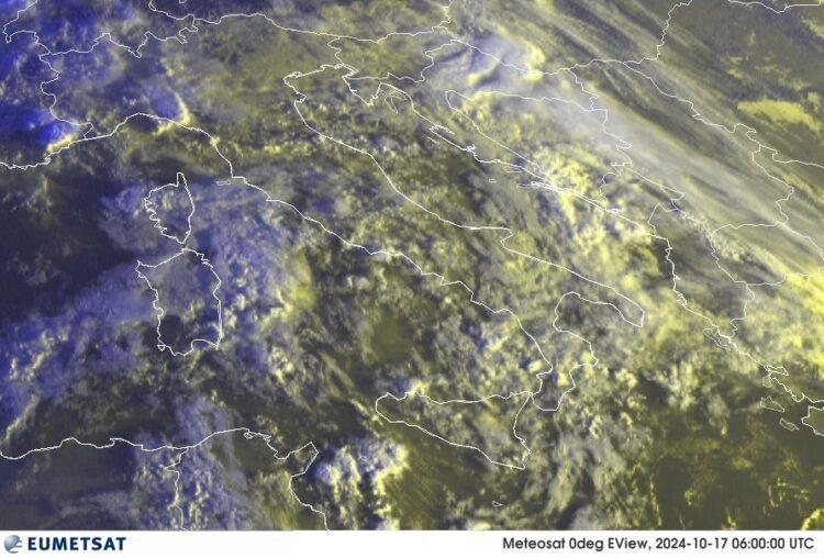 METEO AM, previsioni del tempo in Italia per il giorno 17/10/2024