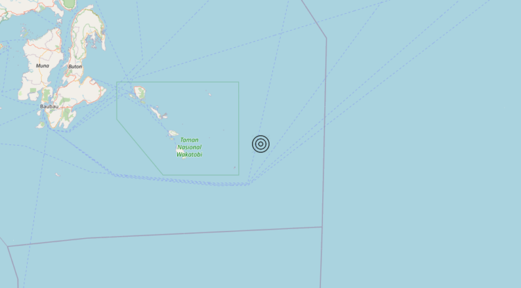 Terremoto Indonesia [Sea] – Magnitudo 5.9