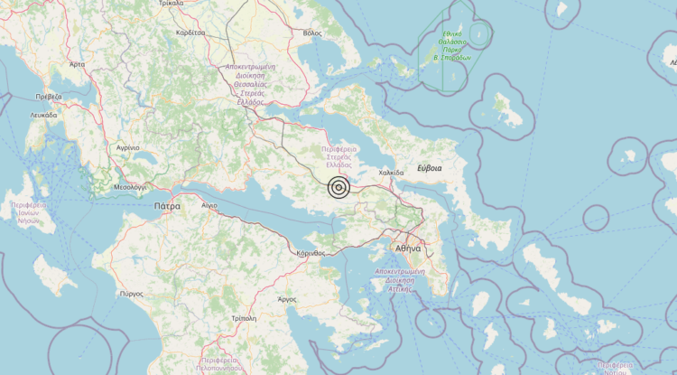 Terremoto Greece – Magnitudo 4.8
