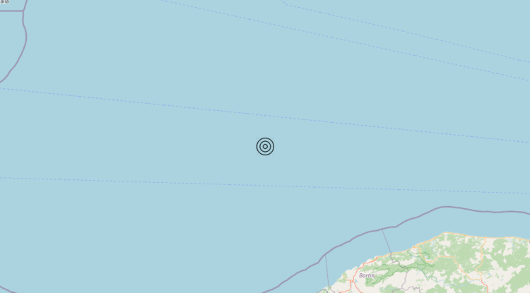 Terremoto Turkey [Sea] – Magnitudo 5.1