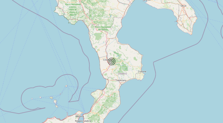 Terremoto 3 km E Cellara (CS) – Magnitudo 3.0 Terremoto 3 km E Cellara (CS) – Magnitudo 3.0