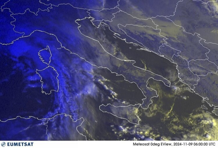 METEO AM, previsioni del tempo in Italia per il giorno 09/11/2024