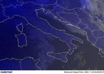 METEO AM, previsioni del tempo in Italia per il giorno 25/11/2024