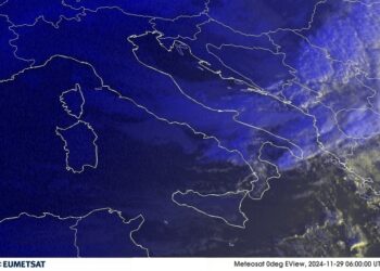 METEO AM, previsioni del tempo in Italia per il giorno 29/11/2024