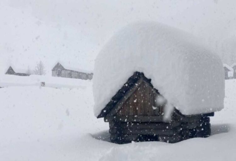 Bomba di NEVE e GELO: meteo INVERNALE