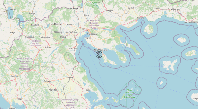 Terremoto Greece [Sea] – Magnitudo 5.5