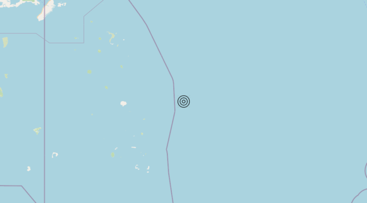 Terremoto Fiji Islands region [Sea: Fiji] – Magnitudo 5.7