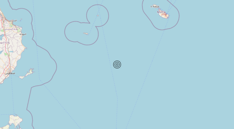 Terremoto Libya [Sea] – Magnitudo 3.4