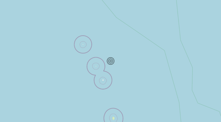 Terremoto Northern Mariana Islands-Guam [Sea] – Magnitudo 5.7