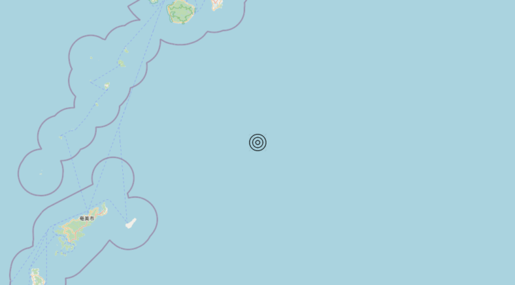 Terremoto Southeast of Ryukyu Islands, Japan [Sea: Japan] – Magnitudo 6.0