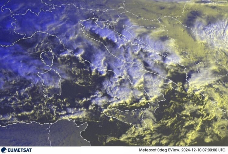 Previsioni del tempo in Italia per OGGI (10/12/2024)