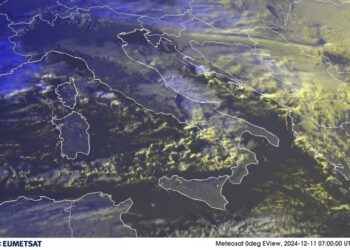 Previsioni del tempo in Italia per OGGI (11/12/2024)