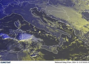Previsioni del tempo in Italia per OGGI (12/12/2024)