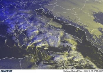 Previsioni del tempo in Italia per OGGI (13/12/2024)