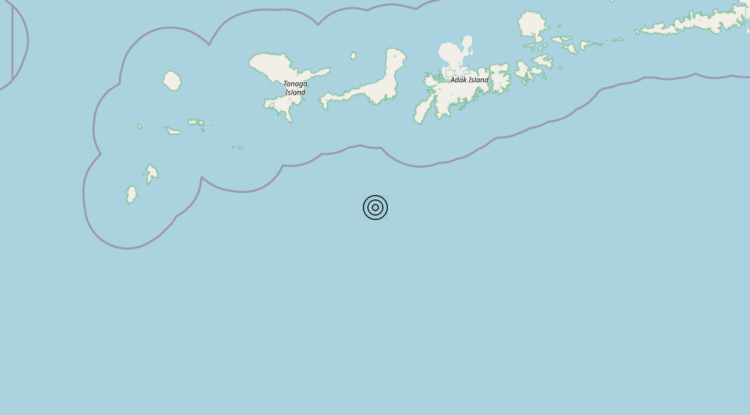 Terremoto Andreanof Islands, Aleutian Islands, United States [Sea: United States] – Magnitudo 6.4
