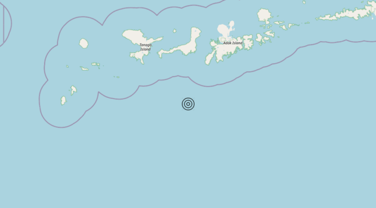 Terremoto Andreanof Islands, Aleutian Islands, United States [Sea: United States] – Magnitudo 6.4