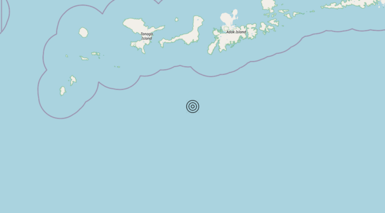 Terremoto Andreanof Islands, Aleutian Islands, United States [Sea: United States] – Magnitudo 6.0