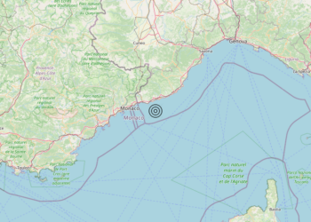 Terremoto Costa Ligure Occidentale (Imperia) – Magnitudo 3.2