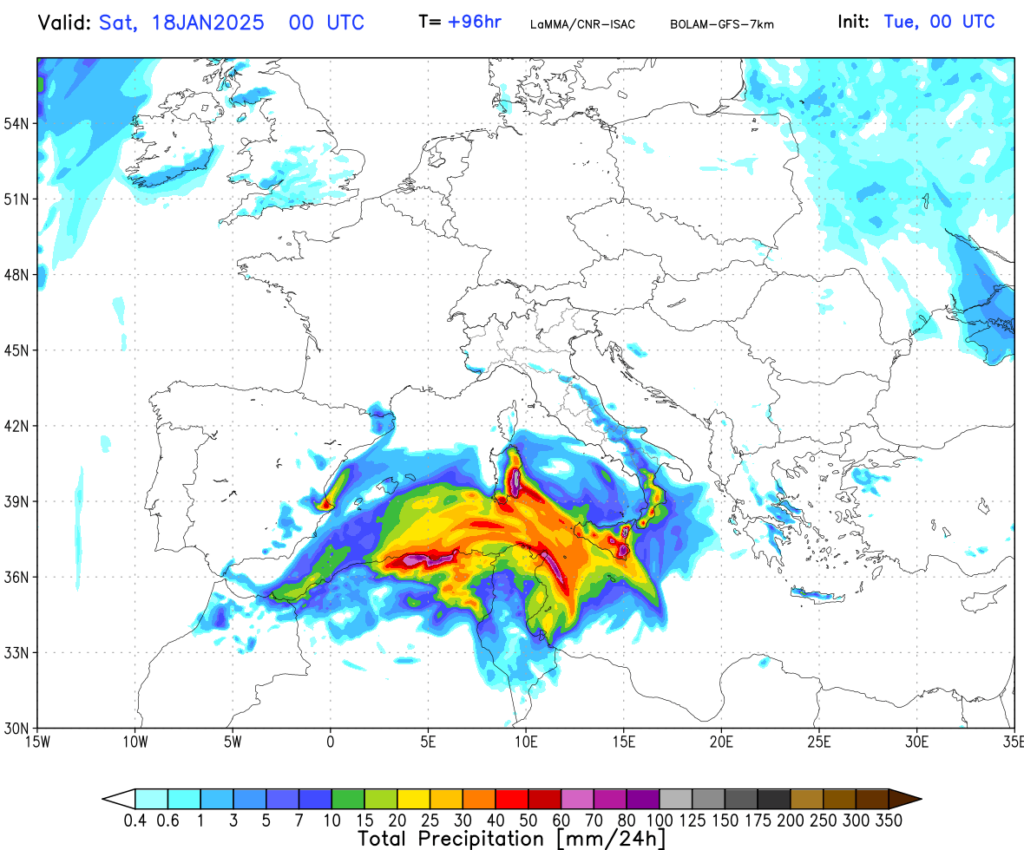 Il meteo peggiora all’estremo Sud: rischio nubifragi?