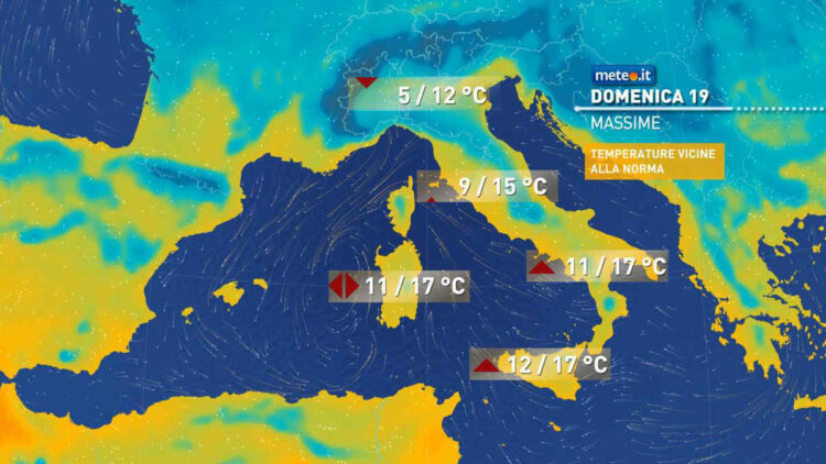 Meteo oggi e domani: 19 e 20 gennaio
