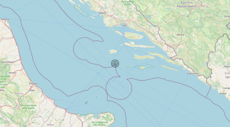 Terremoto Adriatico Centrale (MARE) – Magnitudo 3.0