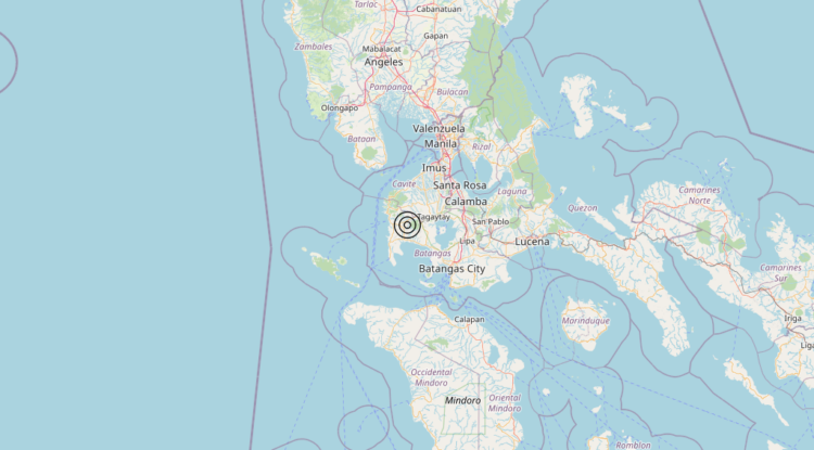 Terremoto Philippines [Land] – Magnitudo 5.6