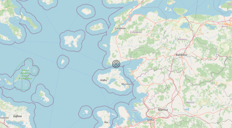 Terremoto Greece [Sea] – Magnitudo 5.2