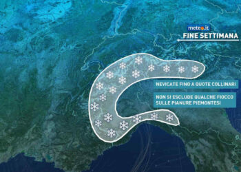 Meteo: ondata di freddo in arrivo con piogge e neve al Nord