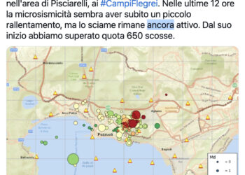 Terremoto Campi Flegrei: la terra si è sollevata