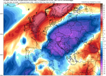 Ondate di freddo: quando il meteo di marzo era invernale