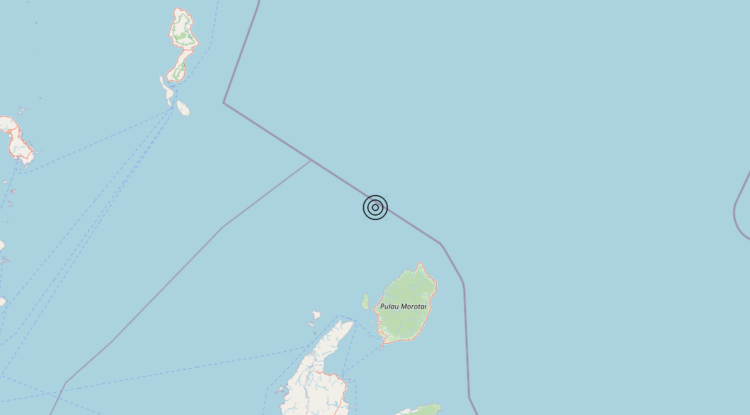 Terremoto Halmahera, Indonesia [Sea: Indonesia] – Magnitudo 5.9