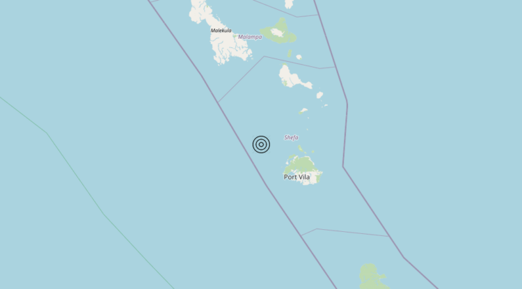 Terremoto Vanuatu Islands [Sea: Vanuatu] – Magnitudo 6.2
