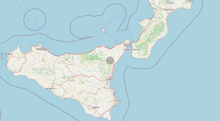 Terremoto 4 km SW Linguaglossa (CT) – Magnitudo 3.7