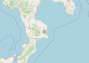 Terremoto 3 km E Scandale (KR) – Magnitudo 3.5
