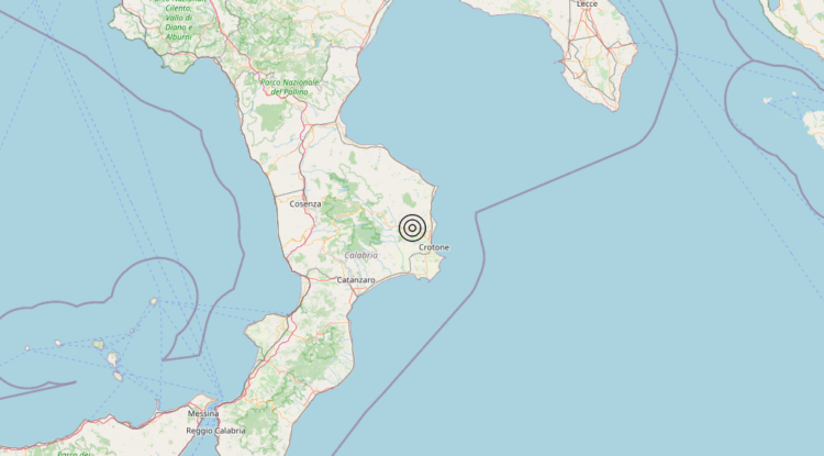 Terremoto 3 km E Scandale (KR) – Magnitudo 3.5 Terremoto 3 km E Scandale (KR) – Magnitudo 3.5