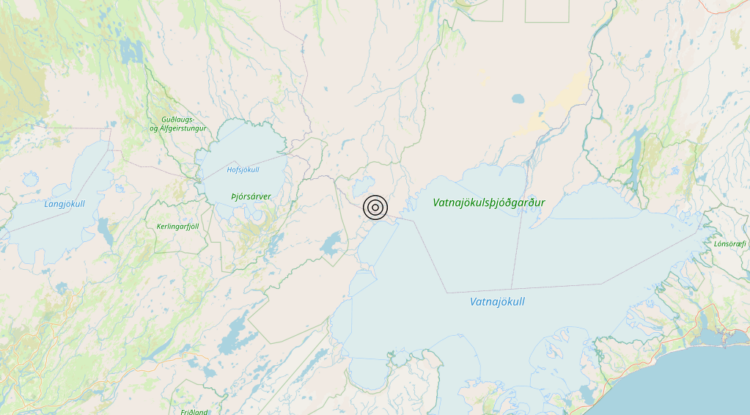 Terremoto Iceland – Magnitudo 5.7